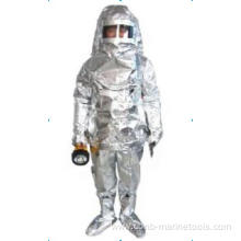 Aluminized Firemans outfit for fire fighter suit